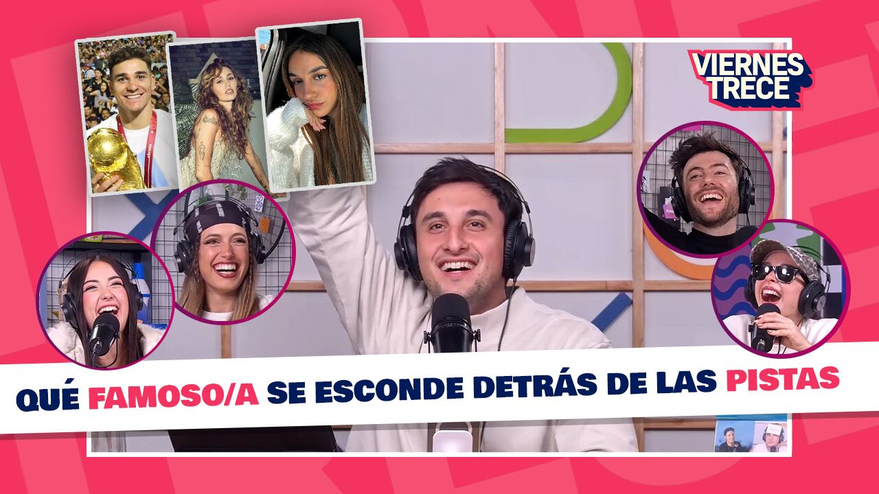 Qué famoso se esconde detrás de las pistas