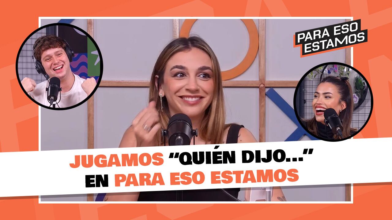 ¿Quién dijo qué?
