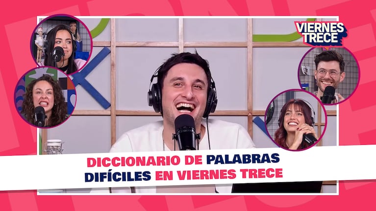 Diccionario de palabras difíciles en Viernes Trece