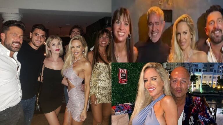 Las imágenes de la polémica salida con amigos de Luciana Salazar en Miami que generó indignación