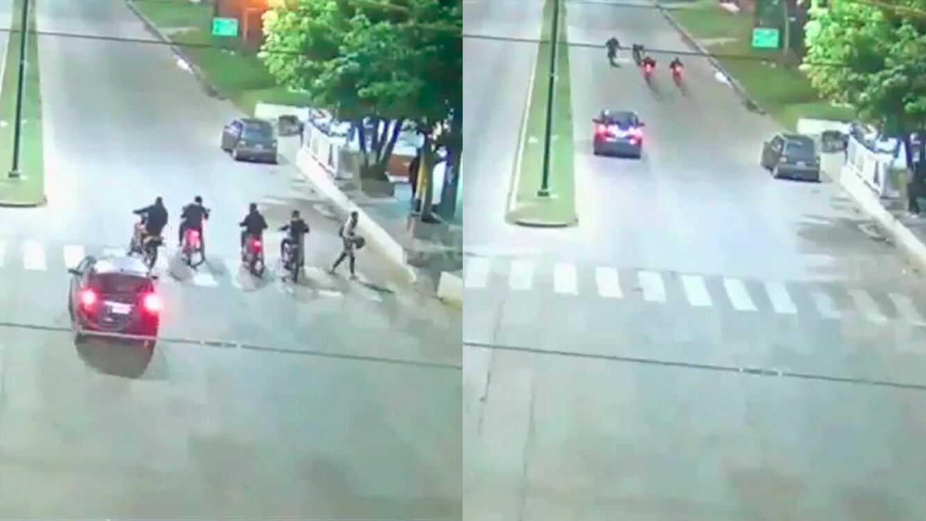 Irresponsabilidad absoluta: hicieron una picada de motos en plena cuarentena