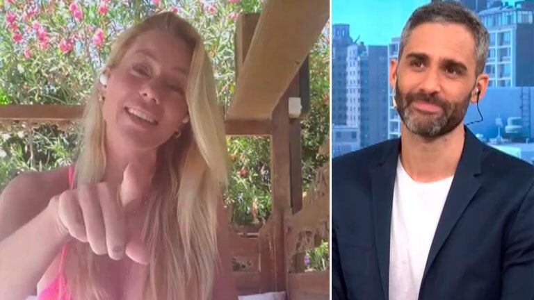 El firme reproche de Nicole Neumann al Pollo Álvarez en Nosotros a la Mañana