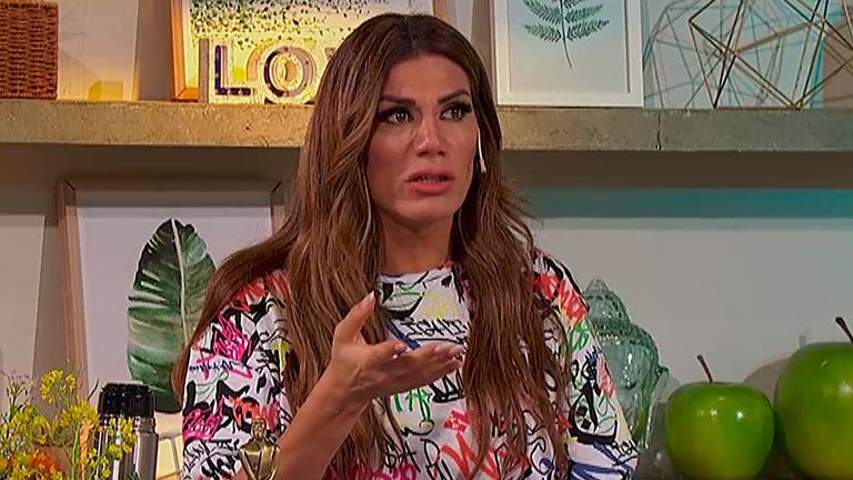 Florencia de la Ve reveló qué le dijo su hija Isabella antes de ir al Bailando con su costilla fisurada