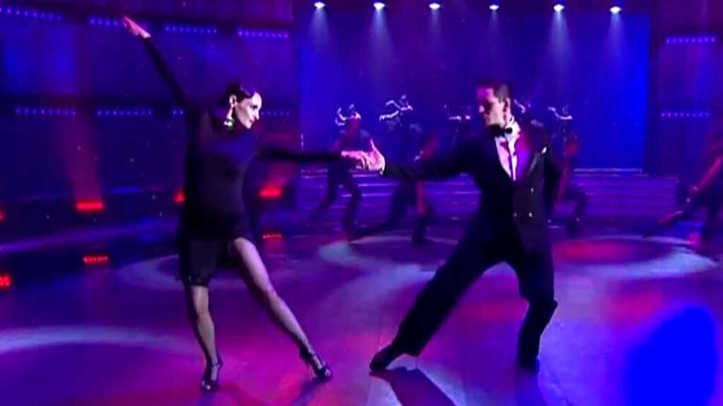 La espectacular performance de tango de Pampita en ShowMatch