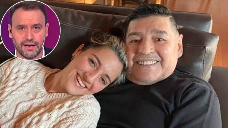 Adrián Pallares contó los hirientes comentarios que Diego Maradona le habría hecho a su hija Jana