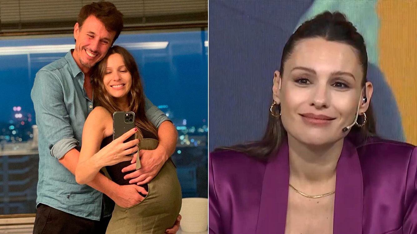 Pampita reveló que Roberto García Moritán estará presente en el parto: "Le dije que si se desmaya lo dejan ahí tirado"