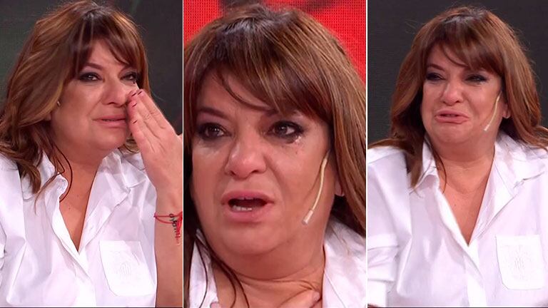 El desconsolado llanto de Andrea Taboada, angustiada por las consecuencias del covid