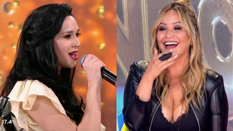 La compañera de Dan Breitam se le declaró a Karina La Princesita en el Cantando: "Me encanta"