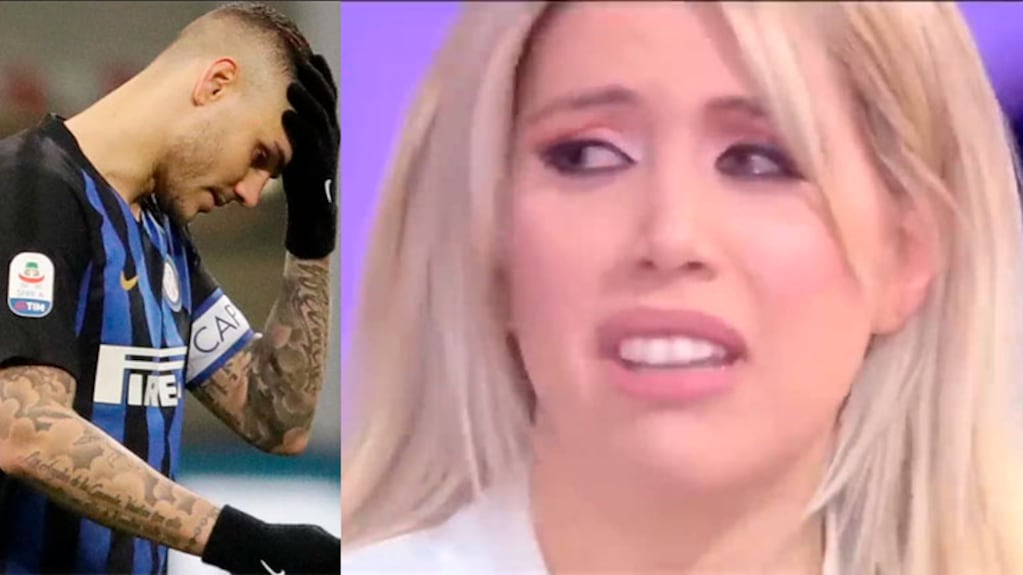 Wanda Nara lloró por el escándalo de Mauro Icardi y el Inter