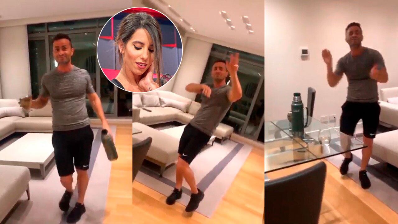 La llamativa reacción de Martín Baclini tras declararle la guerra a Cinthia Fernández
