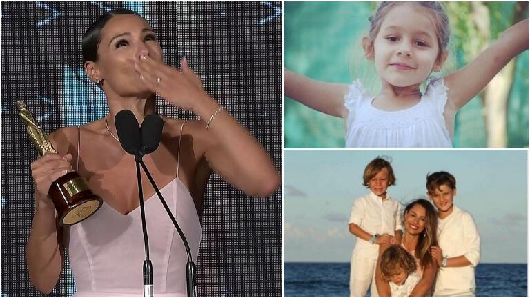 Pampita se emocionó el recordar a su hija en los Martín Fierro de la Moda 2019
