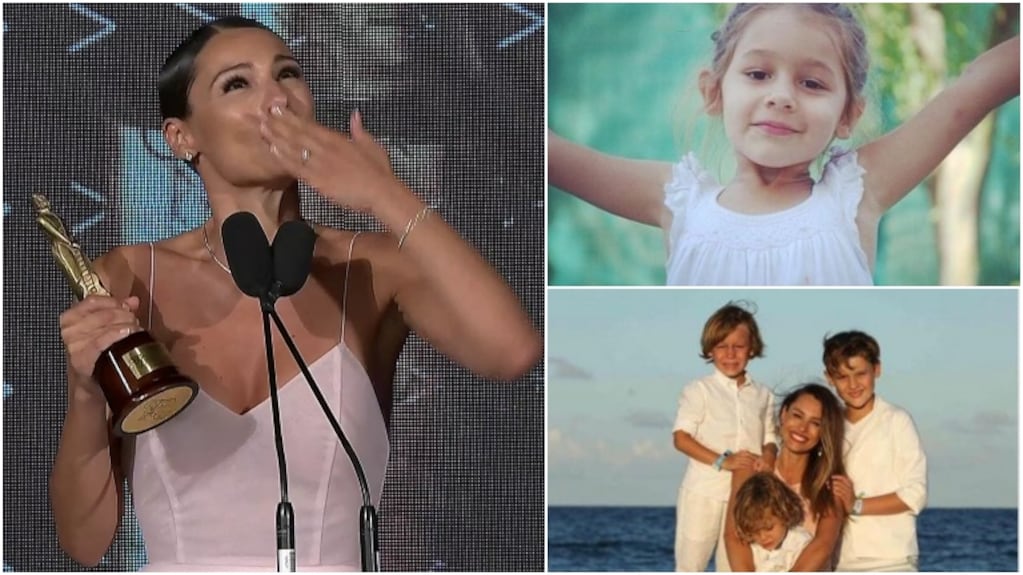 Pampita se emocionó el recordar a su hija en los Martín Fierro de la Moda 2019