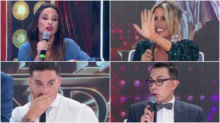 Marcelo Polino y Florencia Peña, picantes con Lourdes Sánchez y Fede Bal en ShowMatch