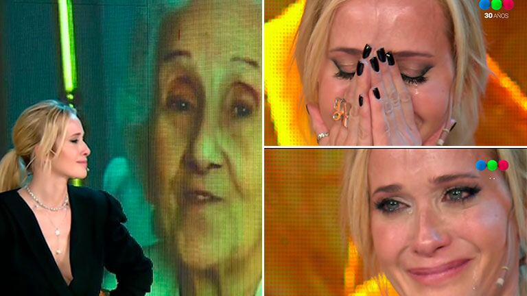 El desconsolado llanto de Julieta Prandi al recordar a su abuela Mimí