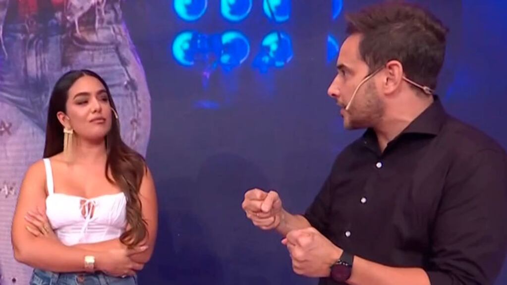 Ángela Leiva enfrentó a Rodrigo Lussich en televisión por las críticas: "Escuché todo lo que dijiste"
