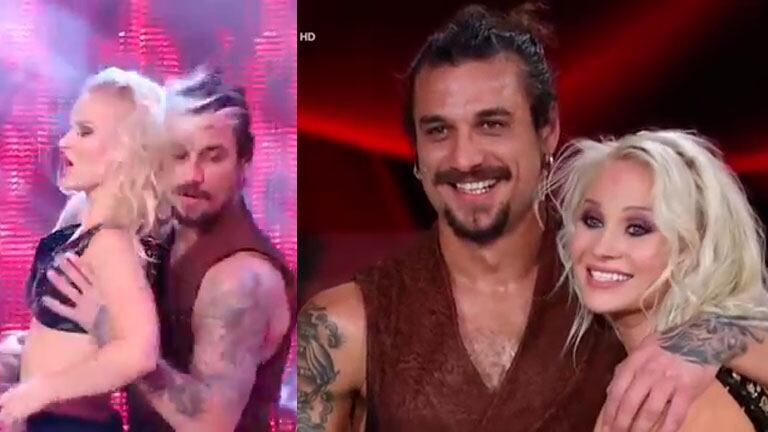 El video con el debut de Daniel Osvaldo en el Bailando de Italia: ¡prueba superada!
