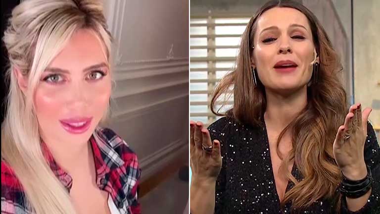 Pampita recibió una emocionante noticia de Wanda Nara