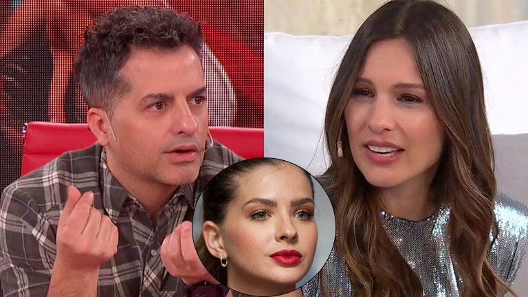 Ángel de Brito contó que nombra a la China Suárez frente a Pampita y confesó: "Un día me va a clavar un cuchillo"