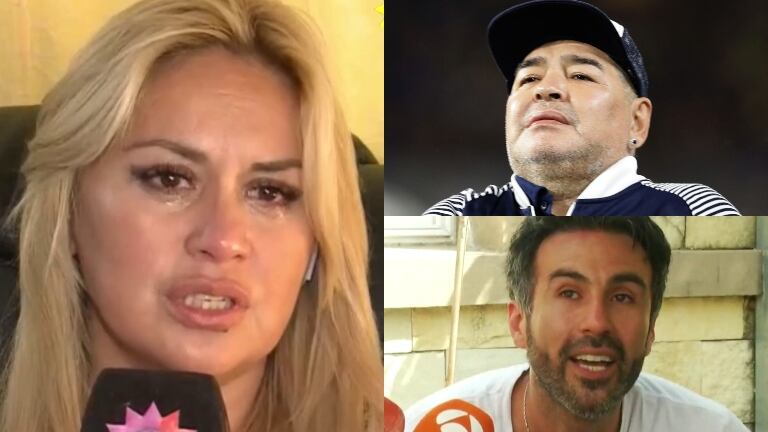 Verónica Ojeda afirmó que tiene pesadillas con Maradona desde que murió: "Sueño cosas feas y hasta con Luque"