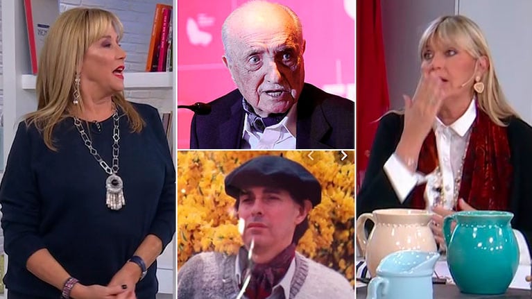 Desafortunada frase en vivo de una panelista a Marcela Tinayre por la muerte de su tío, José Martínez Suárez
