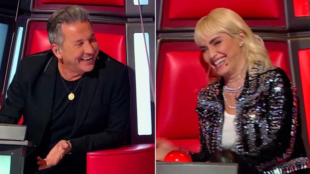 La divertida discusión sin sentido de Lali Espósito y Ricardo Montaner en La Voz Argentina