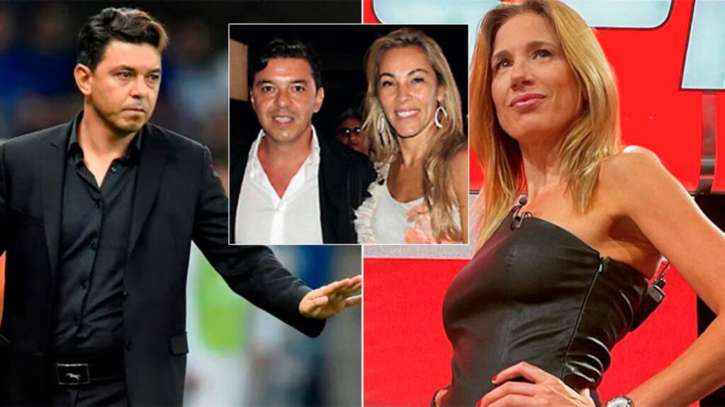 Habló la esposa de Marcelo Gallardo sobre los rumores de romance del DT con Alina Mione