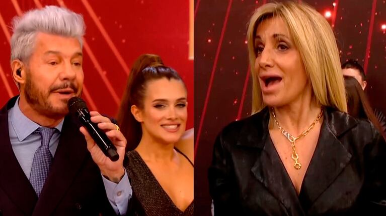 El tremendo acto fallido de Marcelo Tinelli con la mamá de Camila Homs en Bailando 2023