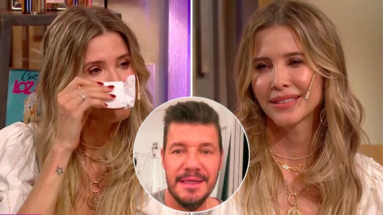 Marcelo Tinelli le grabó un tierno saludo a Guillermina Valdés y la hizo llorar en vivo