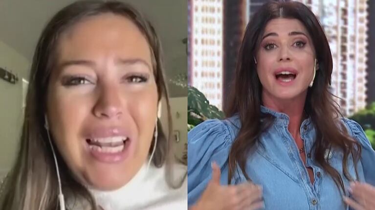 Mar Tarrés, furiosa con Pamela David, mientras hablaban de su conflicto con Pampita y cortó el zoom en pleno vivo: "Chau"