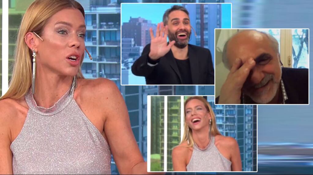 ¡Pasó en vivo! Nicole Neumann causó revuelo con su chiste hot a un doctor y Pollo Álvarez reaccionó