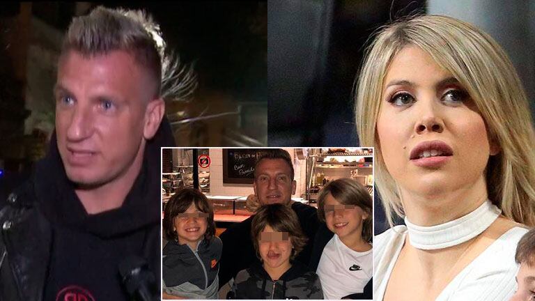 Maxi López volvió a criticar a Wanda Nara y asegura que no puede ver a sus hijos