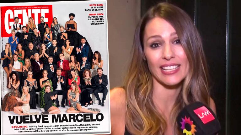 Pampita le bajó línea en LAM a los famosos que se quejaron por la foto del Bailando