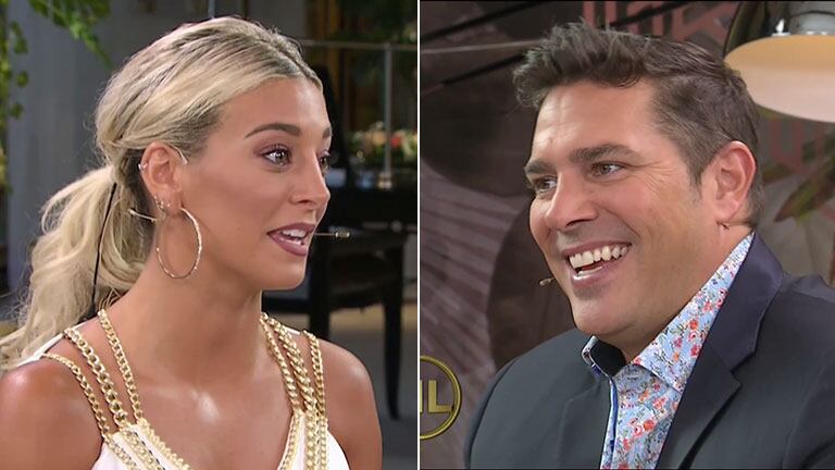 El rotundo 'No' en vivo de Sol Pérez a Matías Alé: el actor le reveló que era quien le enviaba flores