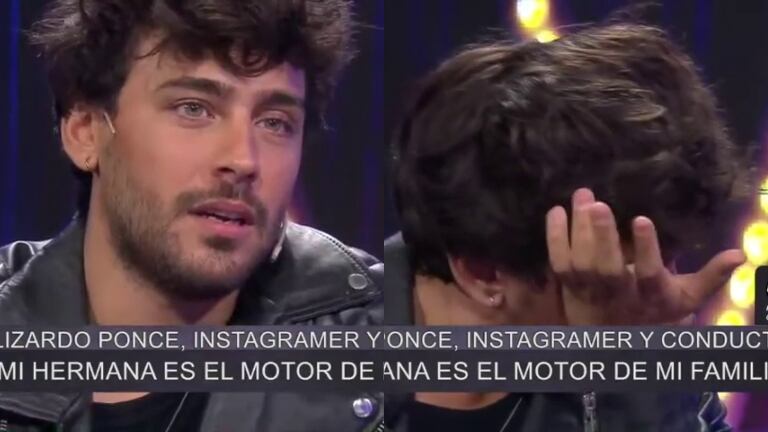 Lizardo Ponce no pudo contener las lágrimas al ver un video de sus seres queridos desde Córdoba: "Sentir el orgulloso de mi familia es lo más importante que me pasó"