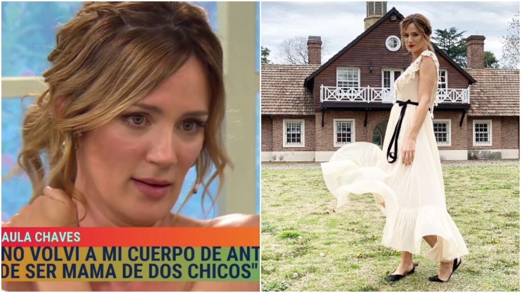 Paula Chaves, sobre las críticas que recibe en las redes sociales: "Peso 70 kilos, mido 1.78, no estoy hiper delgada, pero yo me siento bien"