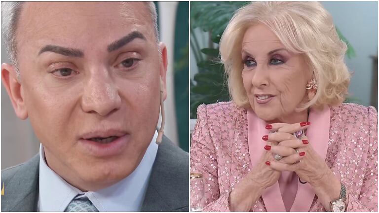 Mirtha Legrand, polémica con Flavio Mendoza y la subrogación de vientre para tener a su hijo: "Es raro"