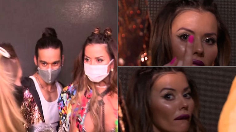 La bronca de Karina Jelinek tras los 'palitos' del jurado en el Cantando: ¡hizo fuck you a la notera de LAM y se encerró en el camarín!