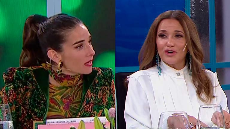 María Fernanda Callejón sorprendió a Juana Viale con una secuela del covid