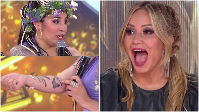 Rocío Quiroz reveló en la pista de Cantando 2020 que tiene un tatuaje inspirado en Karina La Princesita
