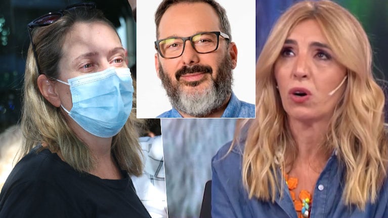 Karina Iavícoli se quebró al hablar de la fortaleza de Carmela Bárbaro en el velorio de Gerardo Rozín