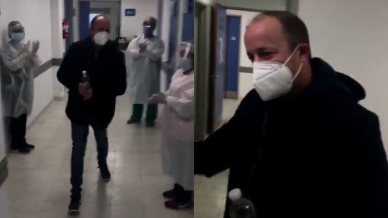 Martín Insaurralde fue dado de alta tras permanecer 12 días internado