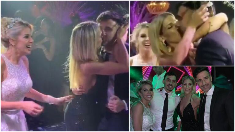 Macarena Rinaldi agarró el ramo en la fiesta de casamiento de Virginia Gallardo