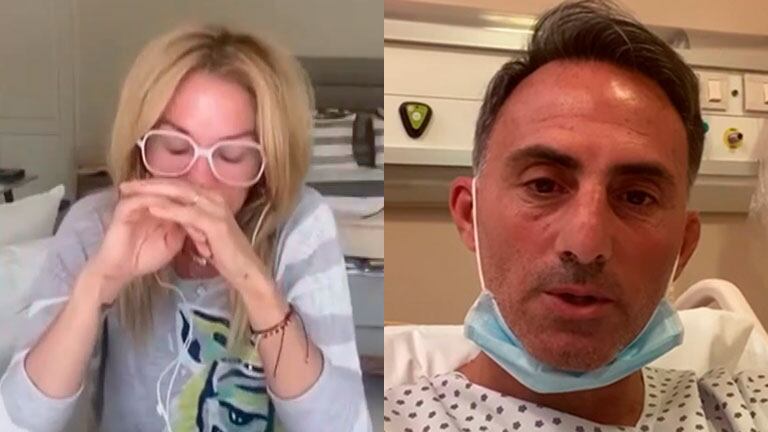 Yanina Latorre quebró en llanto al hablar de la salud de Diego Latorre