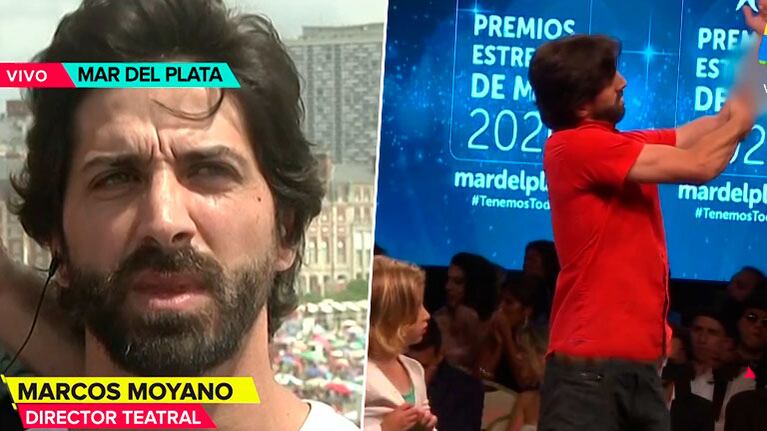 Habló el director que simuló cortarse las venas en los Estrella de Mar, al frente de sus hijos