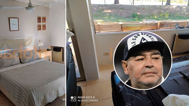 En Nosotros a la Mañana mostraron cómo era por dentro la casa donde murió Maradona