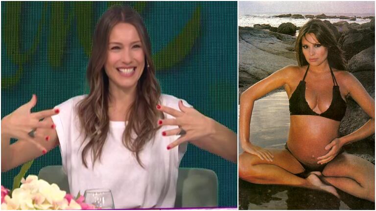 Pampita recordó las reacciones de la gente durante su embarazo: "Se me ponían gigantes las gomas y todos me miraban"