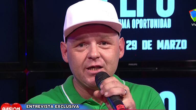 El Pepo admitió una recaída en su lucha contra la droga: "Había aprendido a decir ‘no, gracias’, y un par de veces no lo dije"