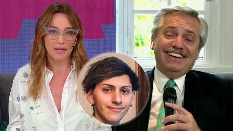Alberto Fernández no pudo contener la risa al explicar por qué su hijo se fue a pasar la cuarentena con él a Olivos