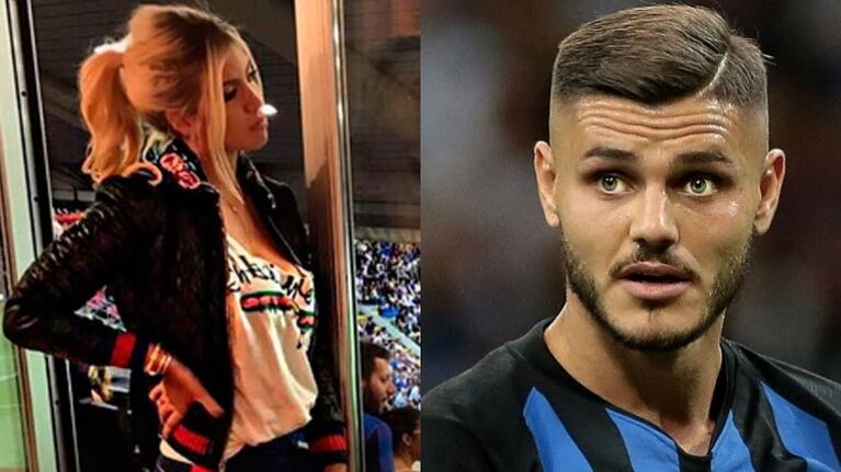 Wanda Nara, en medio de rumores de crisis, alentó a Mauro Icardi en el partido del PSG: el video de su visita
