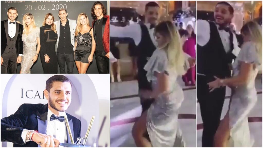 El video del divertido festejo de cumpleaños que Wanda Nara le organizó a Mauro Icardi